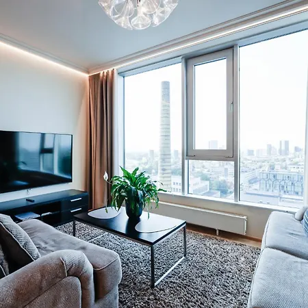 Apartment Fahle Building, Skyline View 1 Bedroom Flat Near Centre