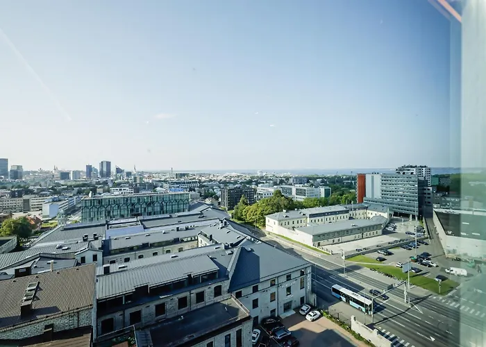 Апартаменты Fahle, Skyline View 1 Bedroom Flat Near Centre Таллин